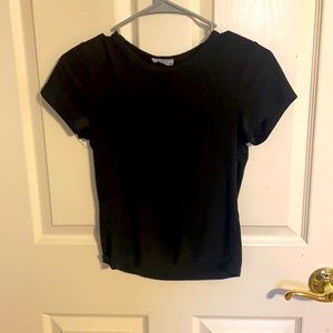 Olivia Rae t-shirt. black. stretchy. soft